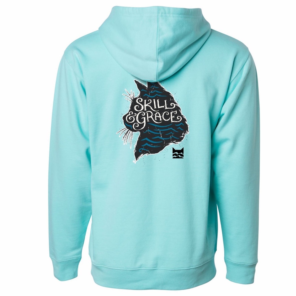 Warrior Cats 
RiverClan Adult Fleece Hoodie - Mint

Skill & Grace: RIVERCLAN